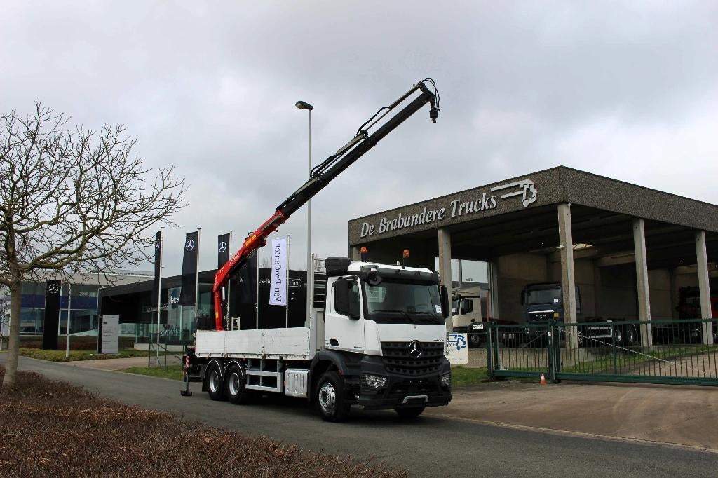 Mercedes 2633 6x4 AROCS - 2016 - 288.300 km - EURO 6, Automaat, Euro 6, Wit, Mercedes-Benz