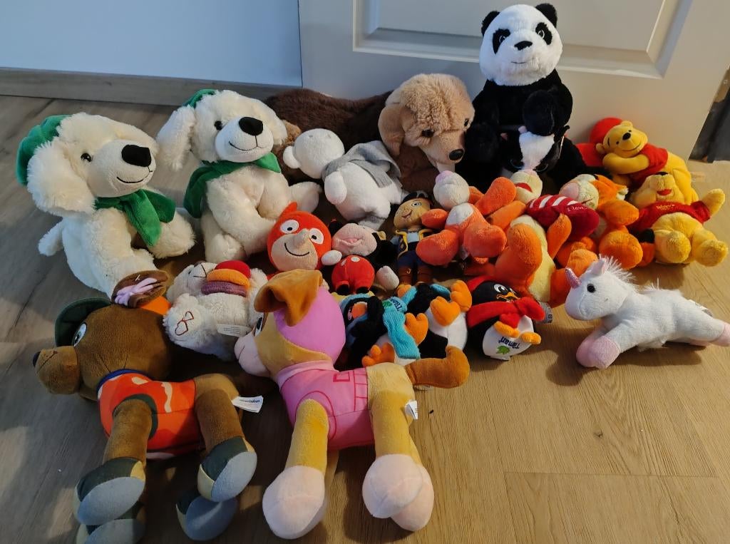 Lot de peluches, Enlèvement ou Envoi, Comme neuf, Autres types