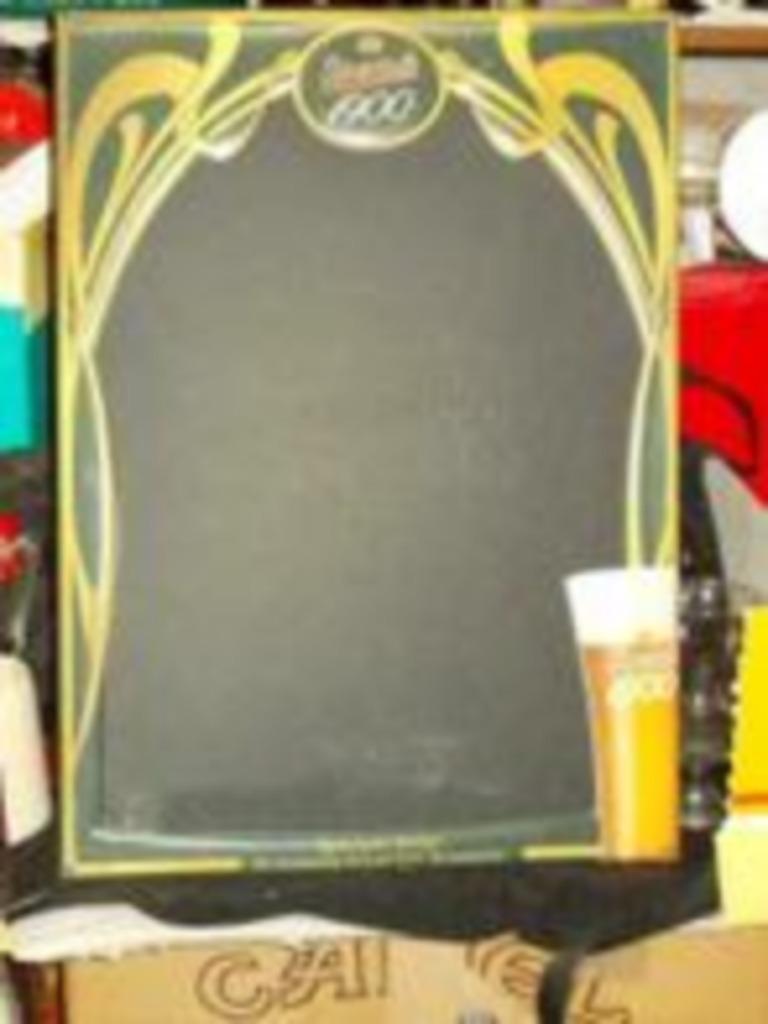 Beersign.Blikken Reclame.Belge 1900 Haacht, Verzamelen, Ophalen of Verzenden, Zo goed als nieuw, Reclamebord