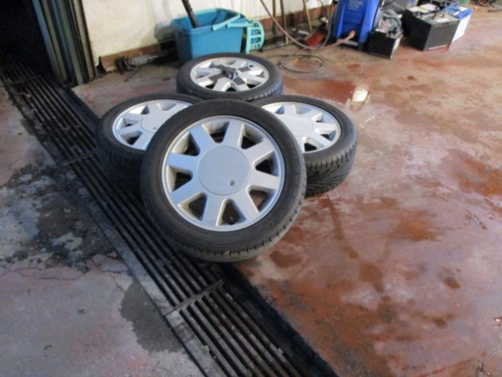 1set alu velgen+banden Toyo 195/60/R15 voor Toyota MR2 MK1, Auto-onderdelen, Banden en Velgen, 15 inch, Nieuw, Ophalen of Verzenden