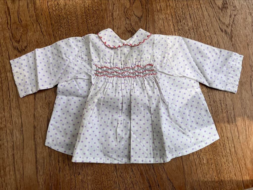 Vêtements vintage pour bébé (2 hauts), Enlèvement, Utilisé, Fille