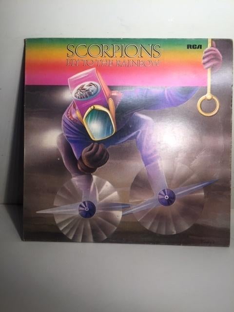 LP - Scorpions - Fly To The Rainbow ( Vinyl ), Cd's en Dvd's, Ophalen of Verzenden, Zo goed als nieuw, 12 inch, Overige genres