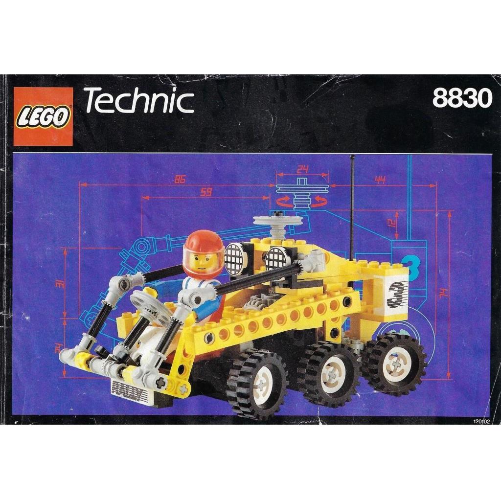 LEGO Technic 8830 Rally 6-Wheeler (Moon Buggy), Enlèvement ou Envoi, Comme neuf, Ensemble complet, Lego
