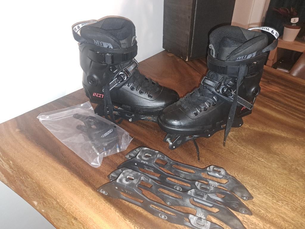 powerslide next, Sport en Fitness, Skeelers, Ophalen, Zo goed als nieuw, Powerslide