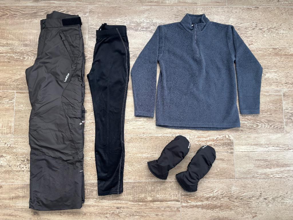 Lot de vêtements ski - 8 ans / 134 cm, Ophalen of Verzenden, Zo goed als nieuw, Maat 134