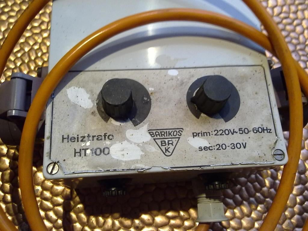 Draagbare transformator, Ophalen, Gebruikt, Minder dan 50 watt