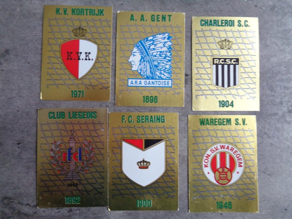 PANINI VOETBAL STICKERS FOOTBALL 86 PLAATJES 6X ANNO 1986, Verzenden, Zo goed als nieuw