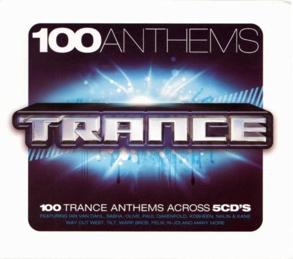 5CD-BOX - 100 Anthems Trance (2008), Cd's en Dvd's, Cd's | Dance en House, Zo goed als nieuw, Verzenden