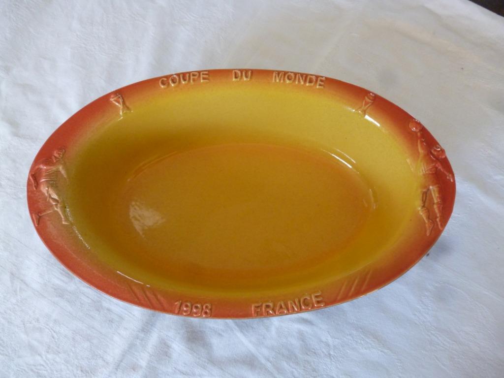 Schotel in keramiek CERAFORM Coupe du Monde 1998 France, Antiek en Kunst, Ophalen