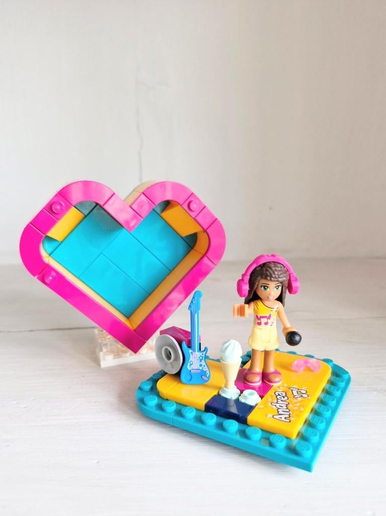 LEGO Friends Andrea's Hartvormige Doos - 41354, Ophalen of Verzenden, Zo goed als nieuw, Complete set, Lego