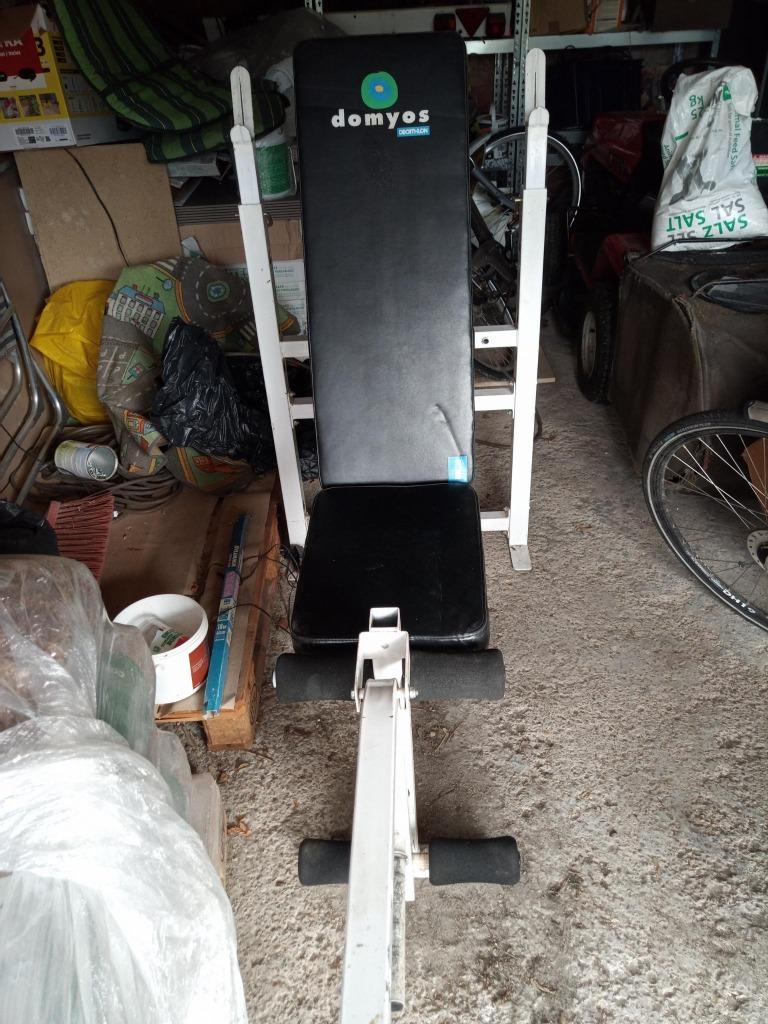 sportbank, Sport en Fitness, Ophalen, Gebruikt, Aluminium, Benen