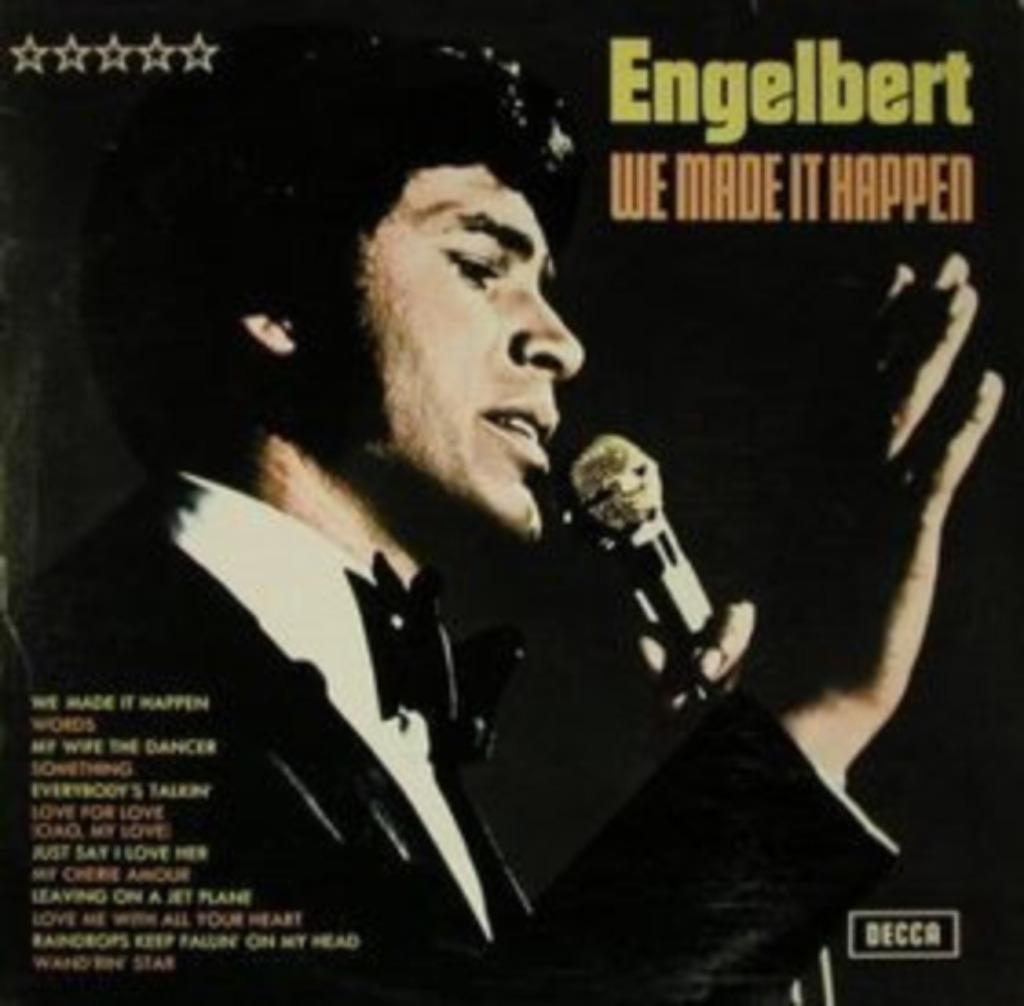 Engelbert Humperdinck ‎– We Made It Happen lp = mint, Ophalen of Verzenden, Zo goed als nieuw, 12 inch