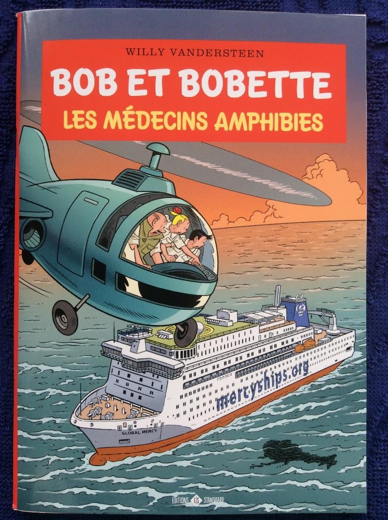 BOB ET BOBETTE. LES MEDECINS AMPHIBIES., Envoi, Comme neuf, Willy Vandersteen
