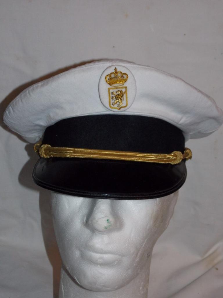 Képi blanc Administrateur territorial du Congo belge   (B), Collections, Objets militaires | Général, Enlèvement ou Envoi, Armée de terre