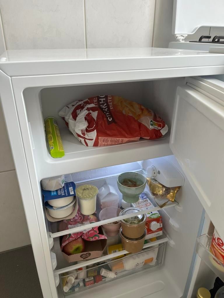 Frigo de table + congélateur., Enlèvement, Utilisé, Avec compartiment congélateur