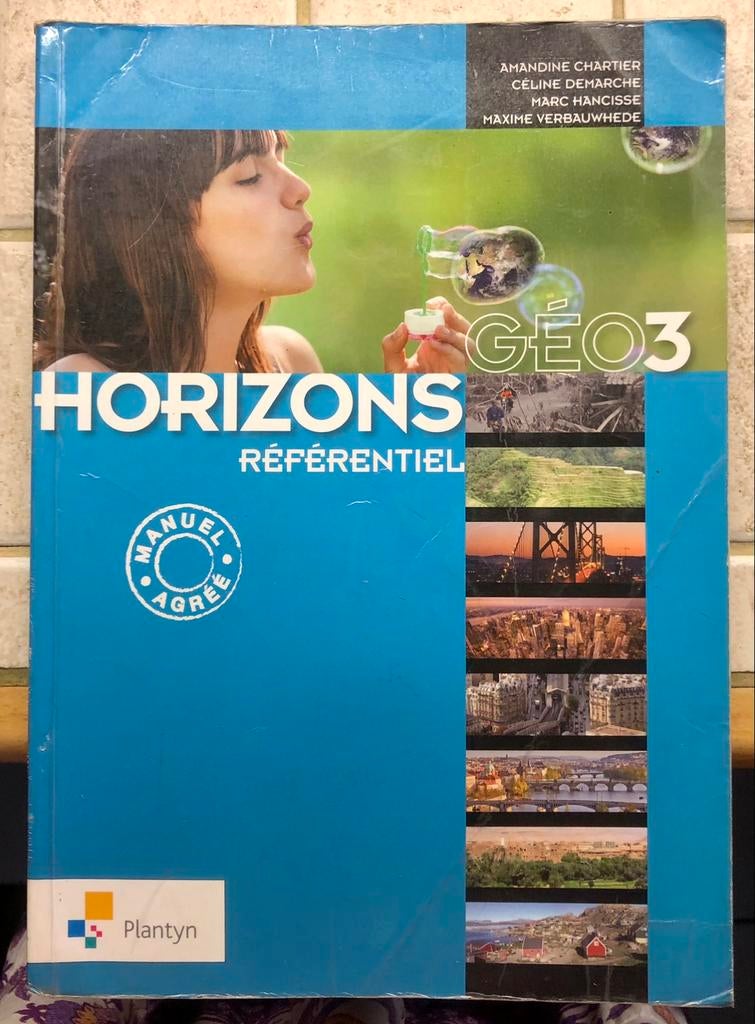 Horizons référentiel géo 3, Boeken, Schoolboeken, Gelezen, Aardrijkskunde, ASO