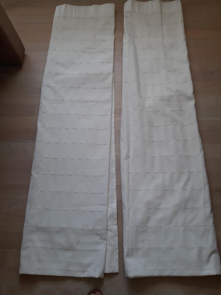 Draperies blanches, Maison & Meubles, Enlèvement