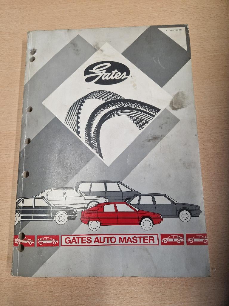 Auto boek gates riemen, Auto-onderdelen, Ophalen of Verzenden