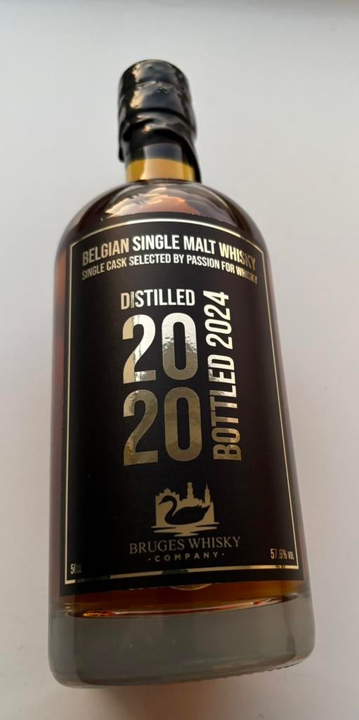 Brugse ( Bruges ) Whisky Company Bourbon Cask 1 of 90, Verzamelen, Ophalen of Verzenden, Zo goed als nieuw