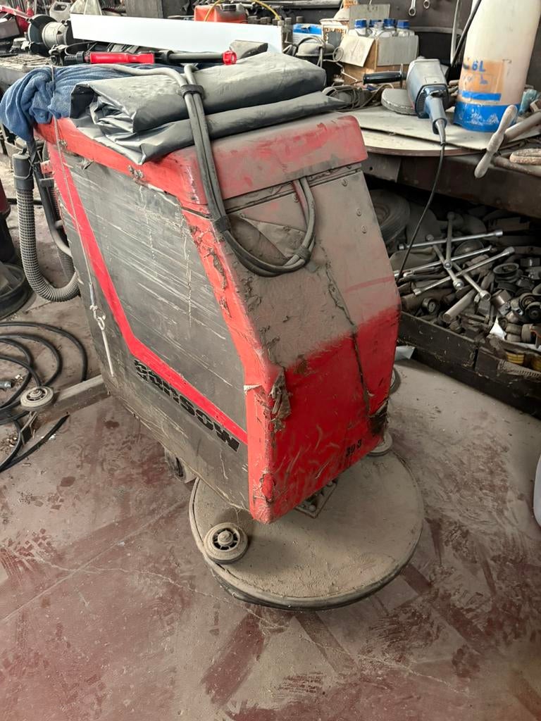 schuurmachine op batterij, Ophalen, Zo goed als nieuw