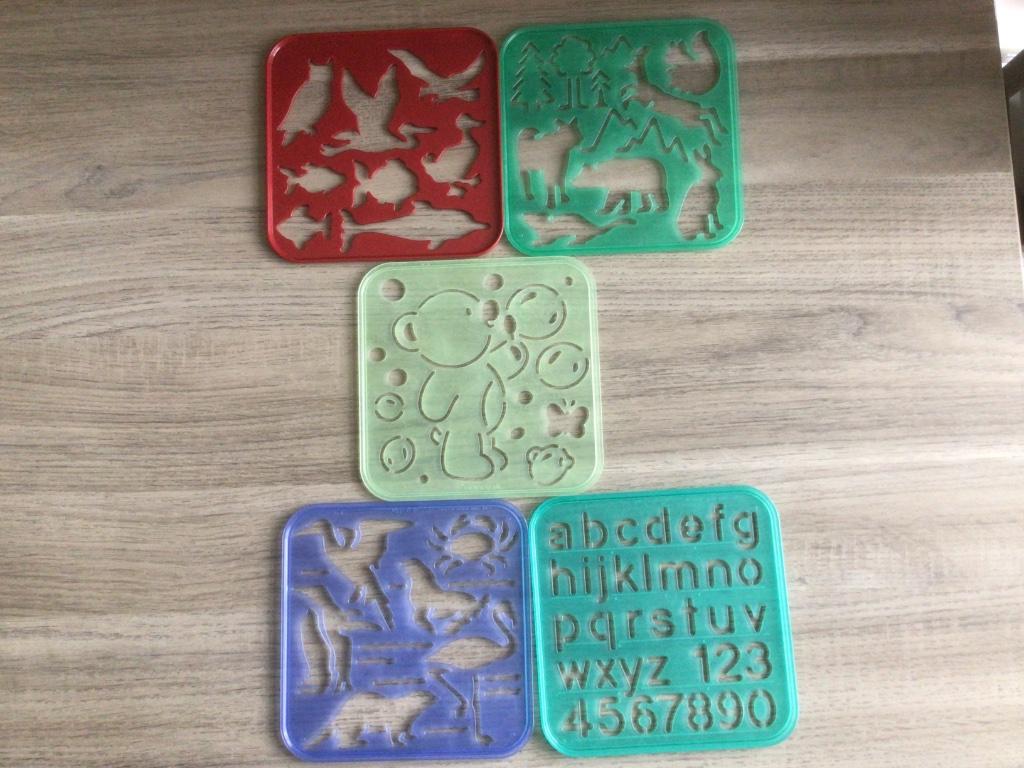 Sjablonen Tupperware, Ophalen of Verzenden, Gebruikt