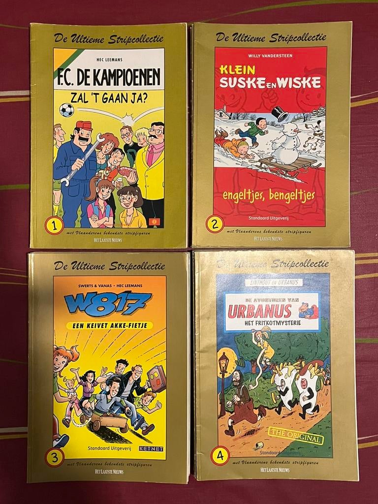 Stripcollectie Het laatste Nieuws, Ophalen, Zo goed als nieuw
