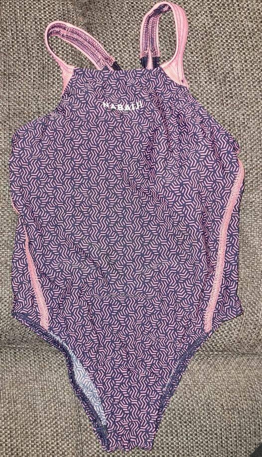 badpak Nabaiji 5-6j, Kinderen en Baby's, Kinderkleding | Kinder-zwemkleding, Meisje, Badpak, Nieuw, Decathlon