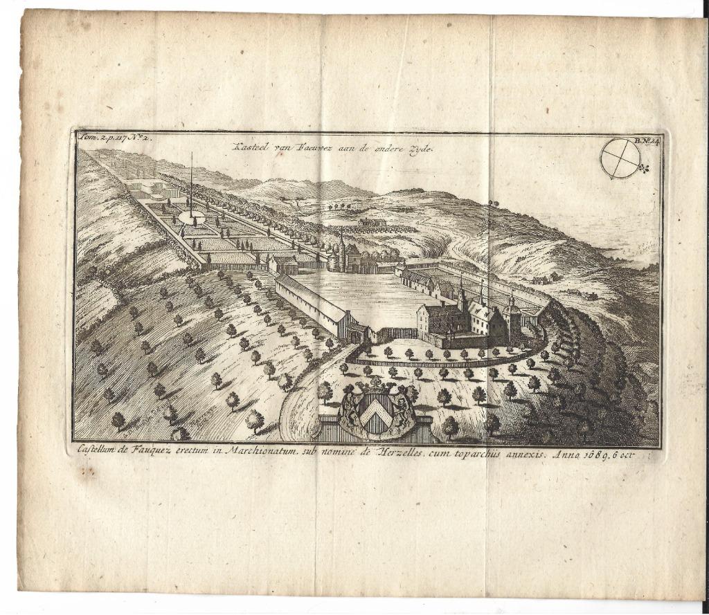 1770 - Ittre /  Chateau Fauquez, Envoi