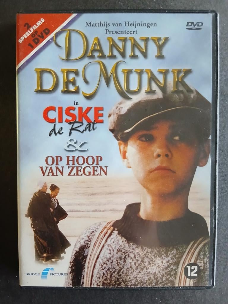 Ciske de rat & Op hoop van zegen - Danny De Munk, Cd's en Dvd's, Drama, Ophalen of Verzenden, Zo goed als nieuw, Film