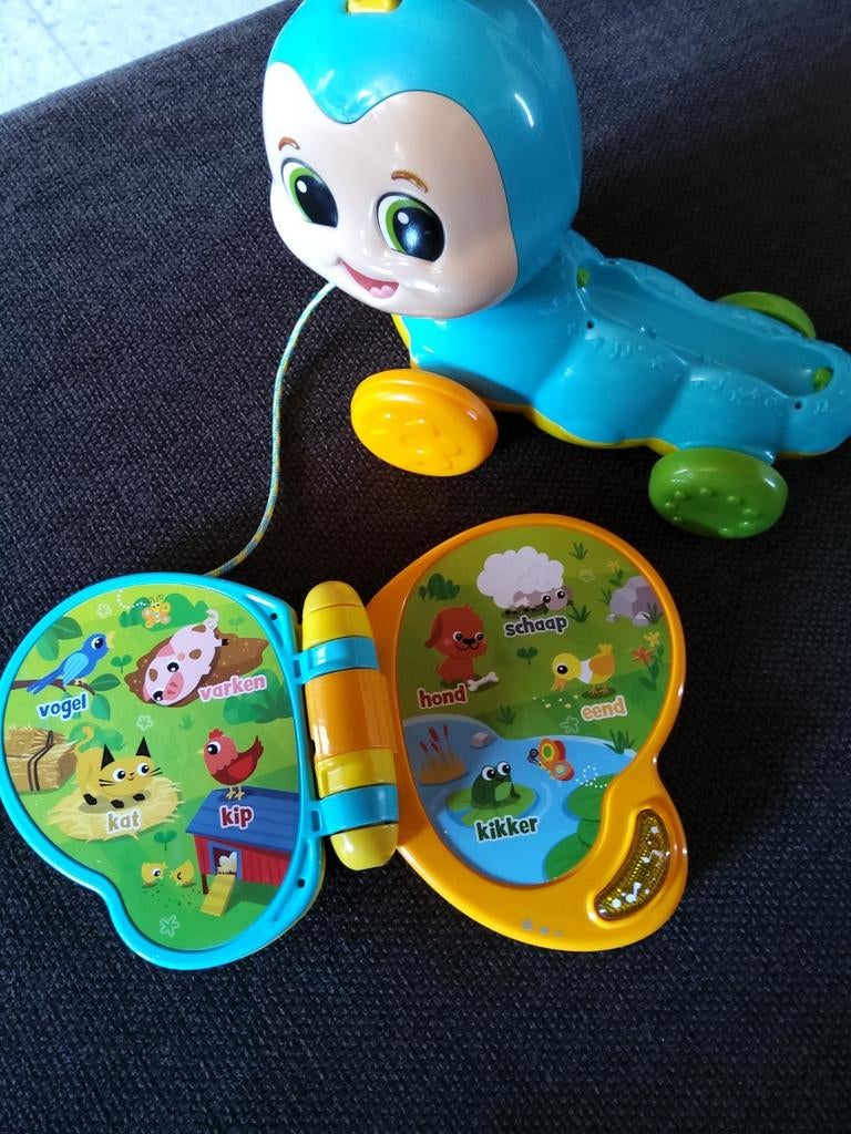 Vtech vlinder met boekje, Enlèvement ou Envoi, Comme neuf