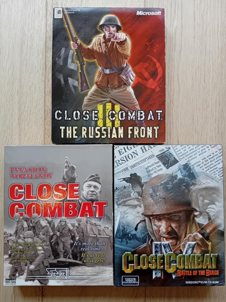 Jeux PC - Close Combat (Normandy - Bulge - Russian Front), Enlèvement ou Envoi, Utilisé, Combat