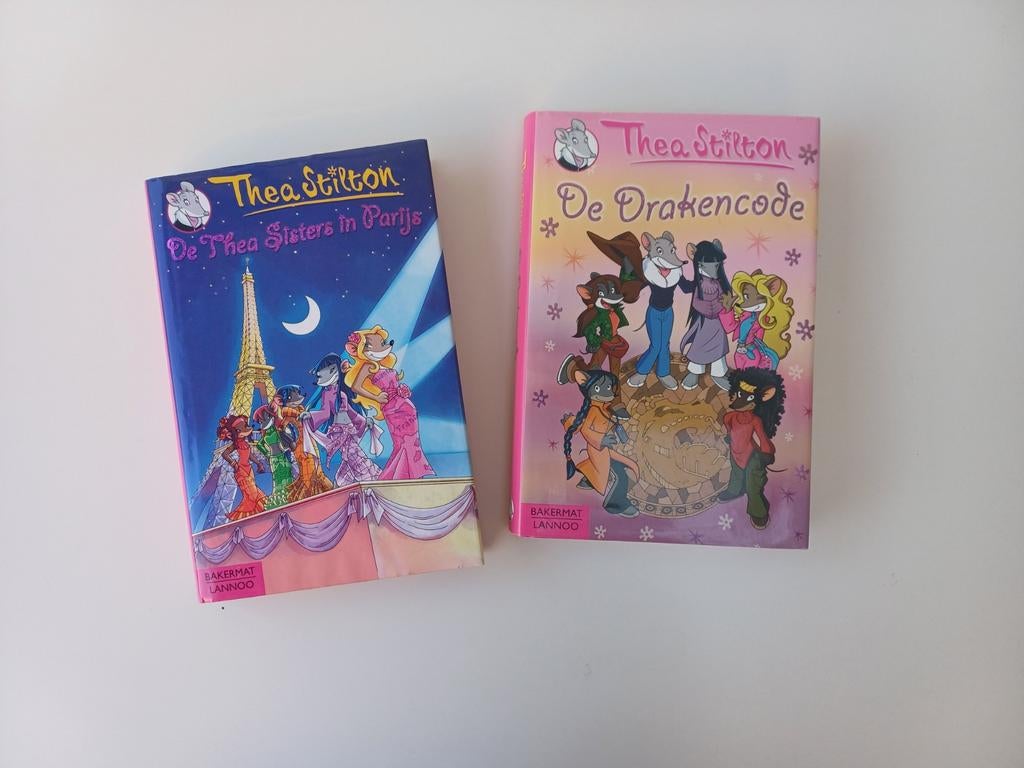 2 leesboeken Thea Stilton, Enlèvement, Utilisé