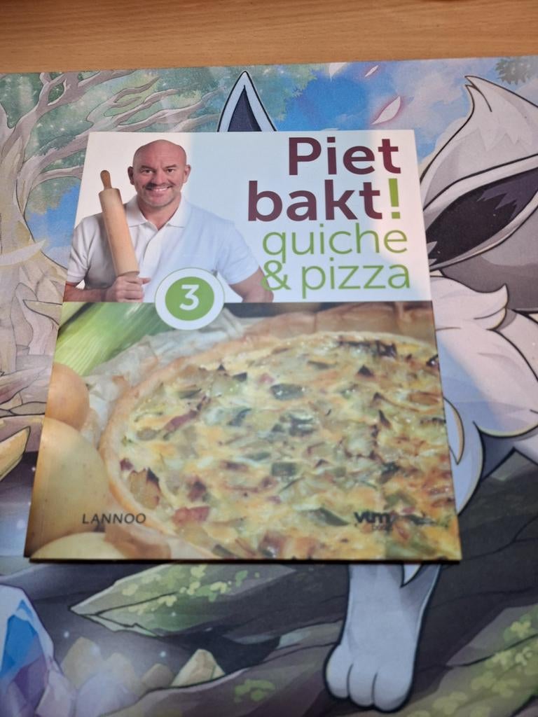 Piet bakt. Quiche en pizza 3, Boeken, Ophalen of Verzenden