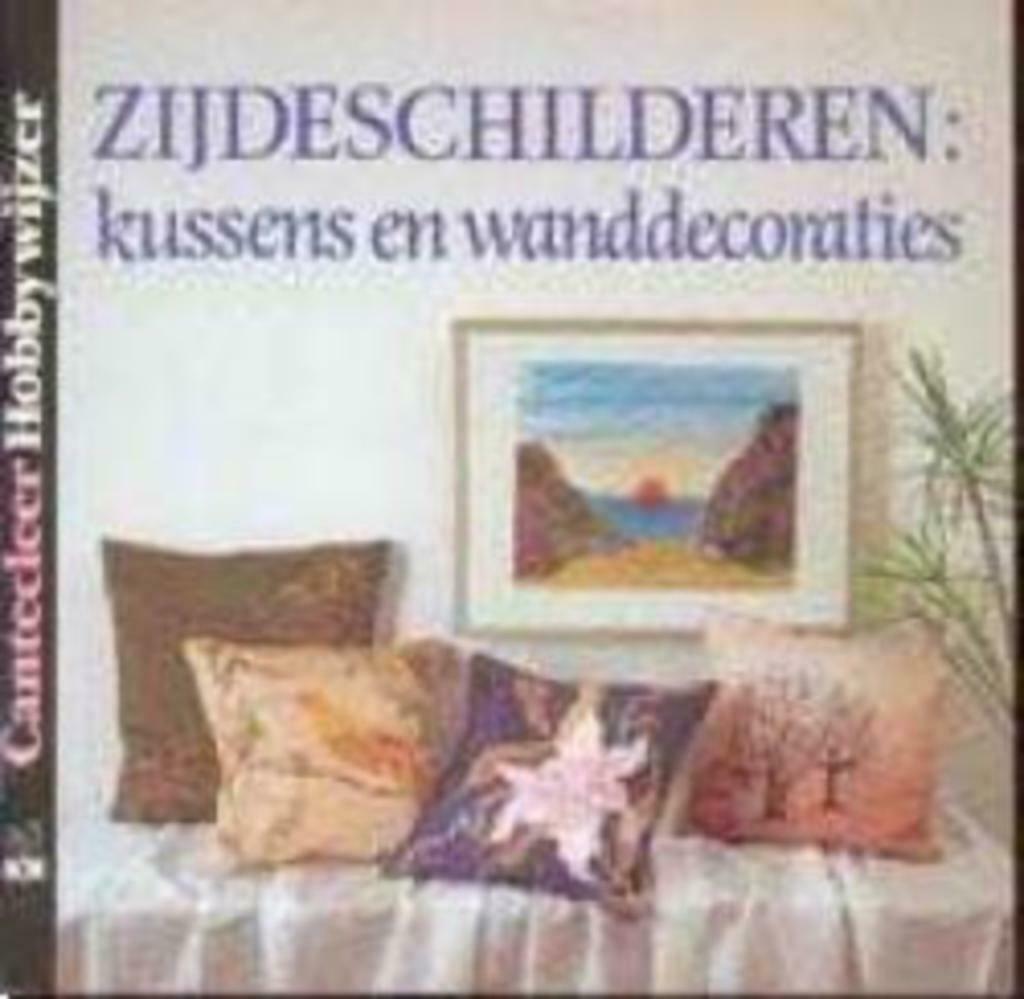 Zijdeschilderen, kussens en wandecoraties, Ophalen of Verzenden, Gelezen, Tekenen en Schilderen