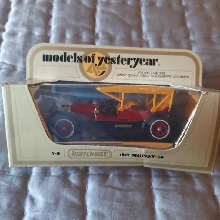 MATCHBOX MOYY Y9: SIMPLEX 50 van 1912*NEW*, Hobby en Vrije tijd, Modelauto's | 1:43, Nieuw, Auto, Matchbox, Ophalen