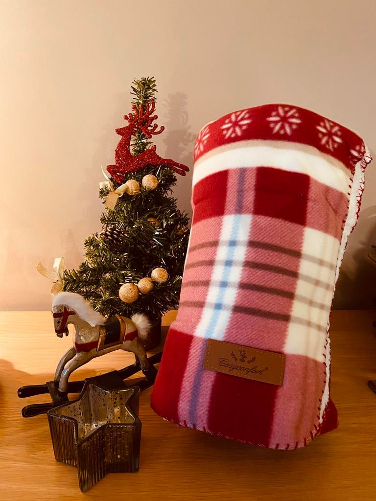 Idee cadeau 🎁 Très beau plaid Noel Neuf, Enlèvement ou Envoi, Neuf