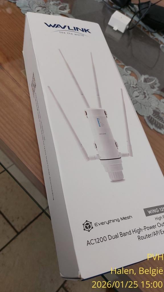 POINT D'ACCÈS WIFI BOOSTER pr EXTÉRIEUR, Enlèvement