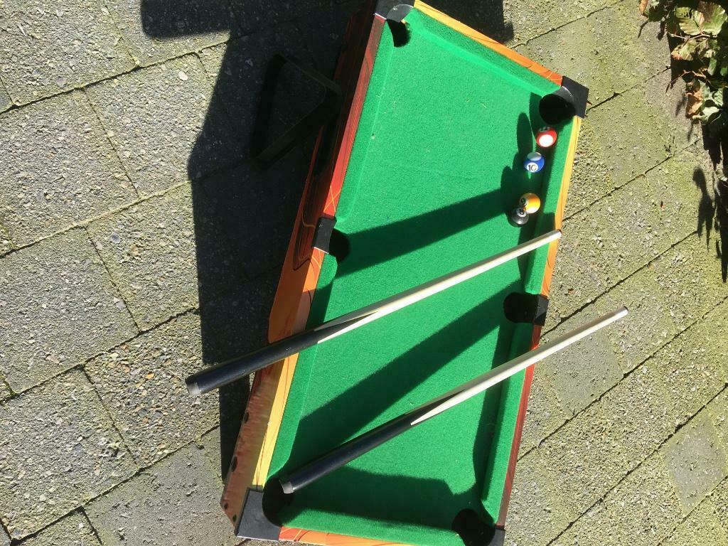 kinderrsnookertje (tafelmodel), Kinderen en Baby's, Ophalen, Gebruikt