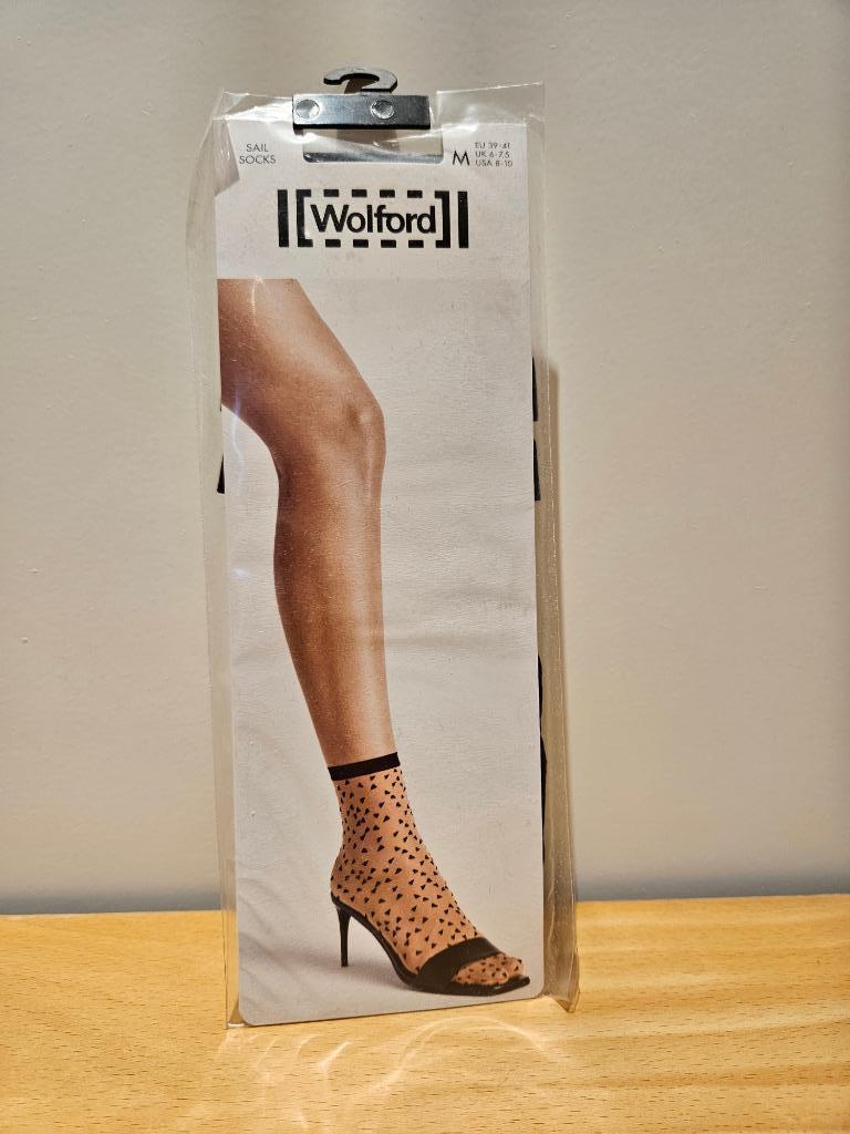 Wolford Sail sokjes - M, Kleding | Dames, Sokken en Kniesokken, Zwart, Nieuw, Ophalen of Verzenden