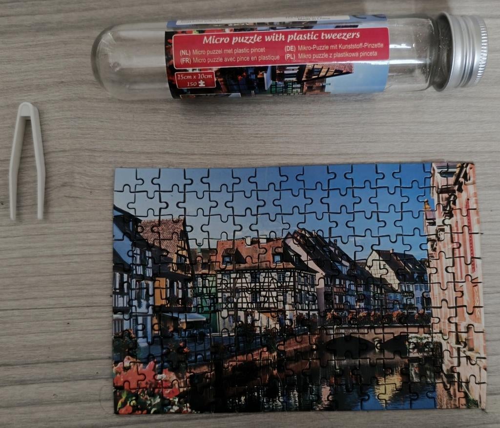 Micro puzzel/puzzel 150 stukjes, Ophalen of Verzenden, Zo goed als nieuw, Legpuzzel