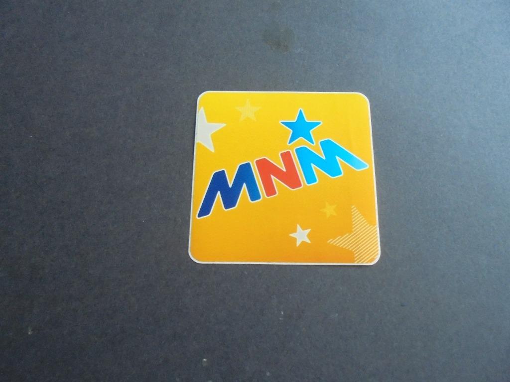 Sticker : MNM, Verzenden, Nieuw, Bedrijf of Vereniging
