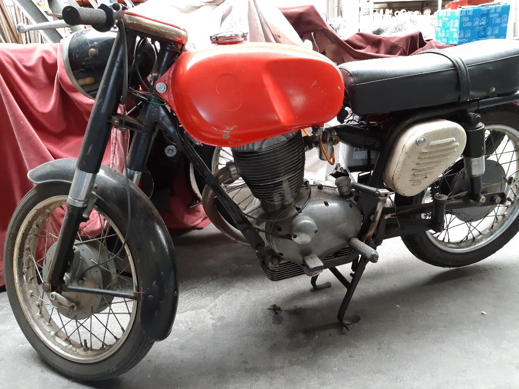 Gilera 202, in originele staat, Motoren, Particulier, 200 cc, 1 cilinder