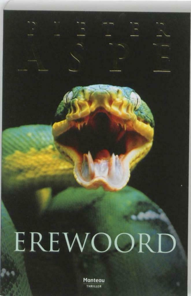 Te koop: Nieuw! "Erewoord "door Pieter Aspe, Ophalen of Verzenden, Nieuw