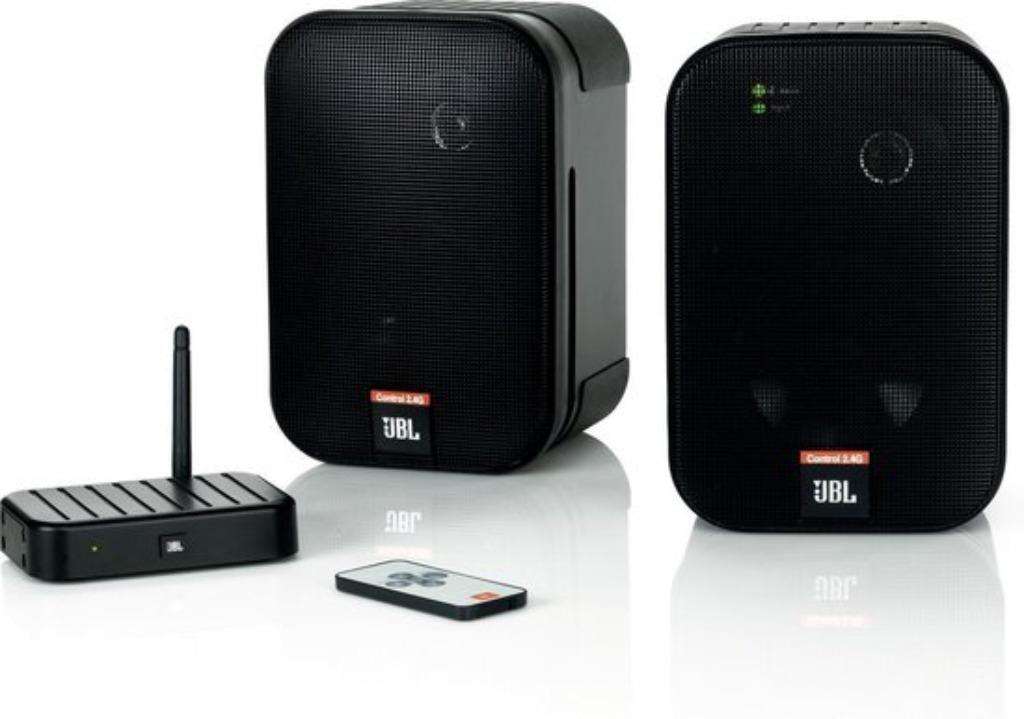 Haut-parleurs sans fil JBL Control (2,4 GHz), Moins de 60 watts, Comme neuf, Haut-parleurs Frontaux, Arrière ou Stéréo, Enlèvement ou Envoi