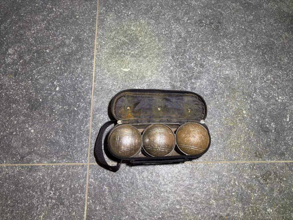 Petanque ballen ( zie beschrijving ), Ophalen, Gebruikt