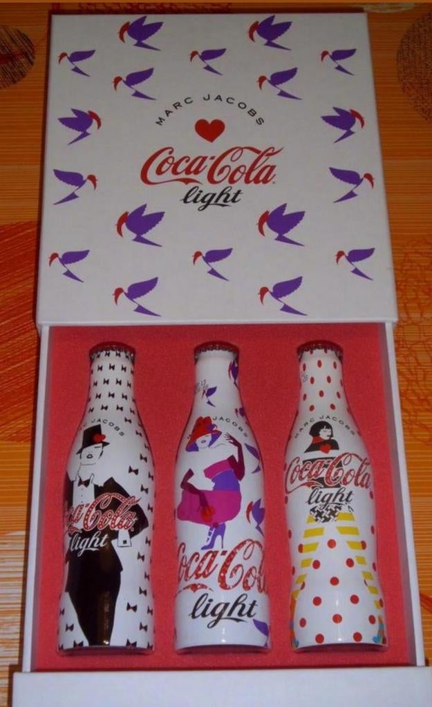1 COFFRET Coca-Cola® light MARC JACOBS Design, Collections, Enlèvement, Comme neuf