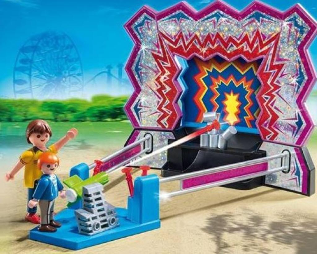 Playmobil Kermis Blikken omgooien 5547, Kinderen en Baby's, Speelgoed | Playmobil, Ophalen, Gebruikt