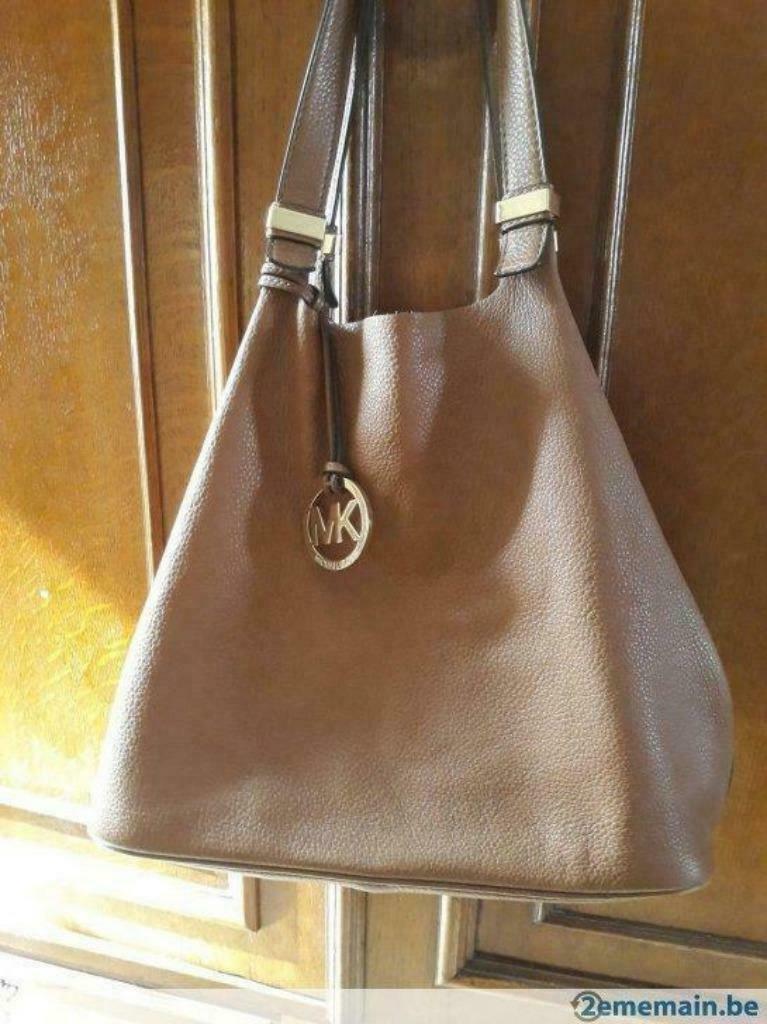 Sac Michael Kors, Envoi, Comme neuf, Brun, Sac à main