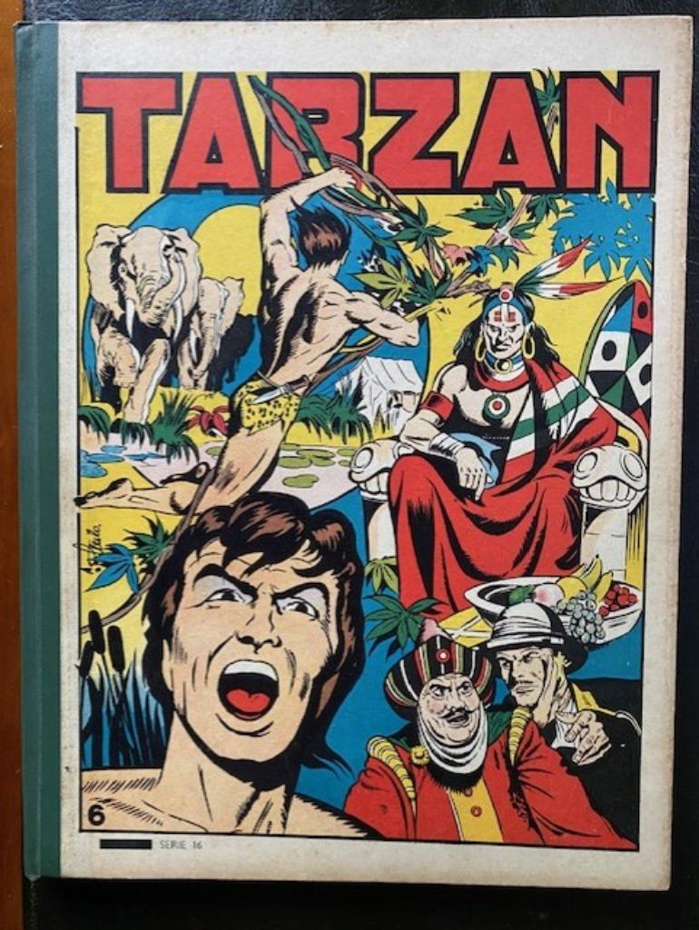 Tarzan Bundeling 16 - 1950 - Franstalig, Boeken, Stripverhalen, Eén stripboek, Ophalen of Verzenden, Zo goed als nieuw