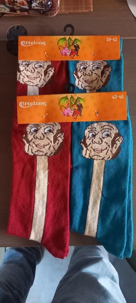 Efteling Langnek kousen sokken sprookjesbos nieuw., Ophalen of Verzenden, Nieuw
